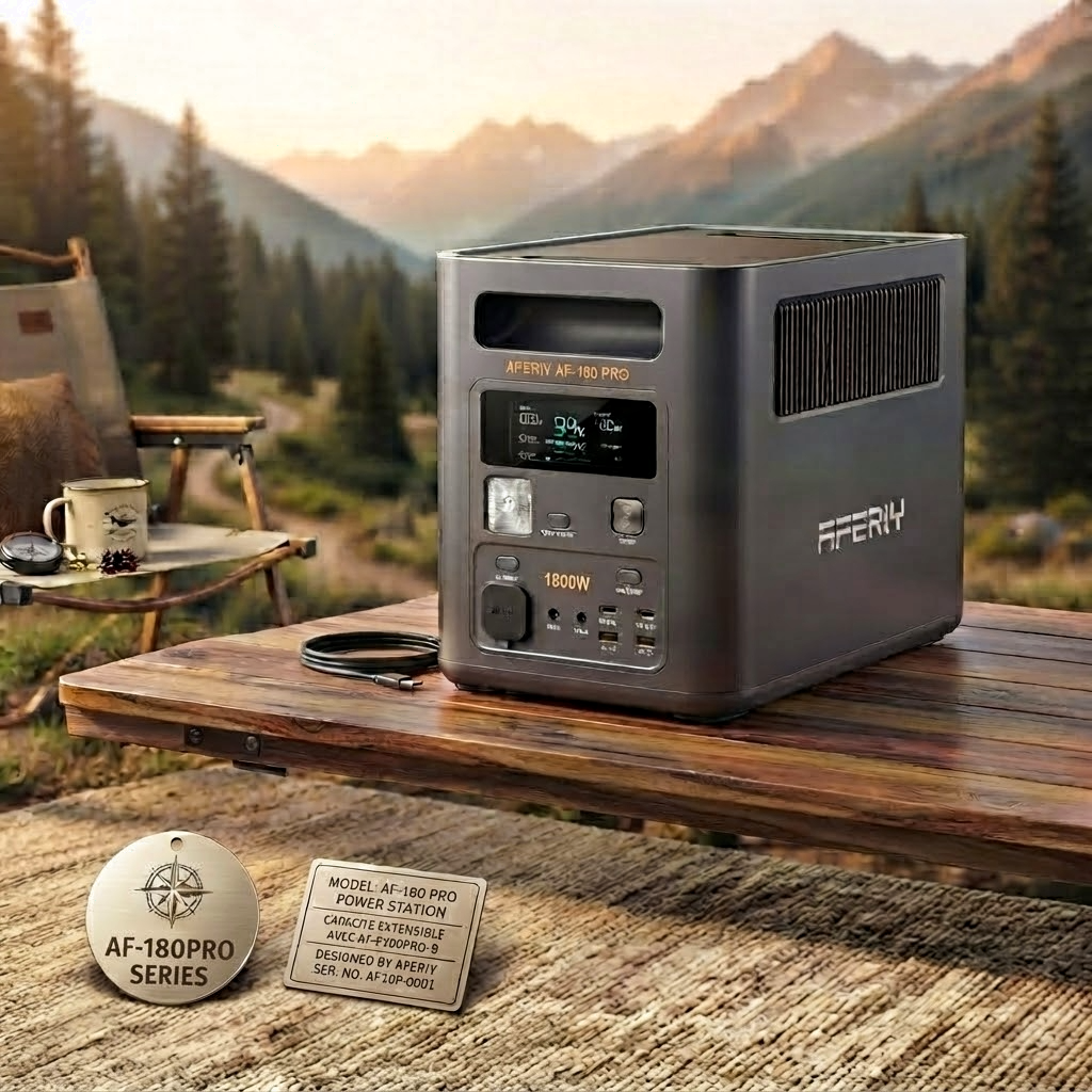 AFERIY AF-180 Pro – Station d'Énergie Nomade Haute Performance