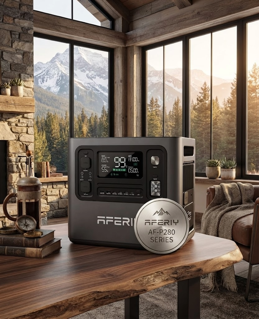 AFERIY AF-P280 – Station d'Énergie Nomade XXL (2048Wh)
