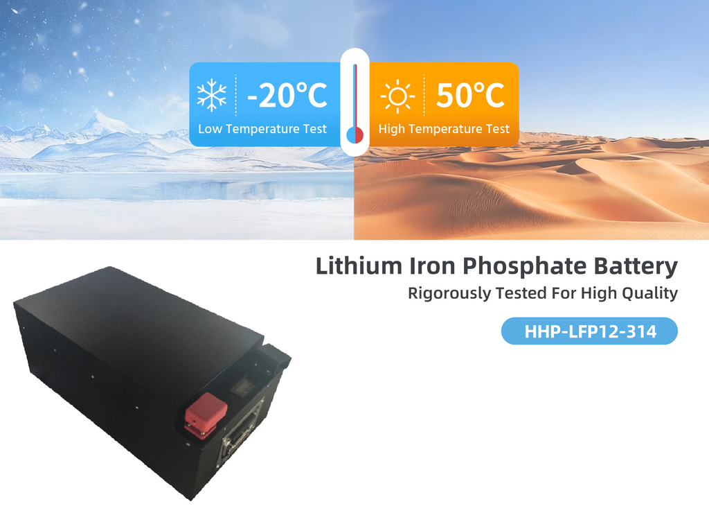 Betty.HHPOWER Slim LiFePO4 314Ah Sécurisée - Extincteur Automatique Intégré