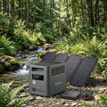 Kit Solaire Escapade "Pro" – Station Aferiy P180 Pro + Panneau AF-SA400 (400W) +DC-DC  AF-DC060 (Version améliorée)