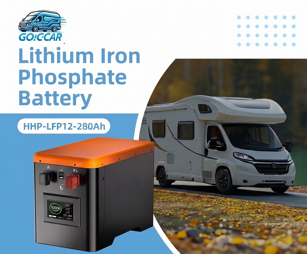 Batterie 280Ah Apex Digital – Châssis Renforcé & Sécurité Incendie Active