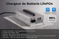 Chargeur Expert LiFePO4 14.6V 40A – Recharge Ultra-Rapide (Boîtier Aluminium)